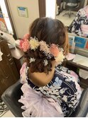 浴衣ヘアセット☆ルーズアップ