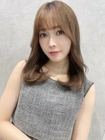 エジョン 三鷹店(Aejon)&nbsp;くびレイヤーワンカールシルキーベージュストレート