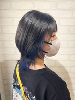 リレイス 四日市(RELACE)&nbsp;インナーカラー×ブルー