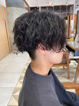 バブ バイネオリーブ(Bab by neolive) □波巻きウルフハイライトマッシュパーマ