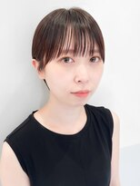 30代40代50代耳かけショート前髪なしハンサムショートカット