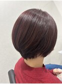 Second   × ショートスタイル