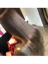 エヌプラス(N+)&nbsp;切りっぱなしボブ/エアリーロング/美髪/ピンクブラウン