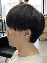 フイ 代々木(Hui)&nbsp;メンズ/アップバング/ツーブロックマッシュ/束感ショート波巻き