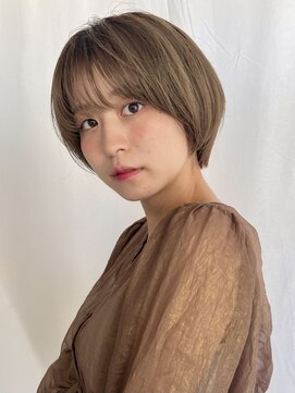 トリッカ 代官山(tricca) 【tricca代官山rin】コンパクトショート/ミルクティーベージュ