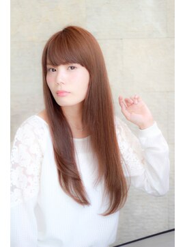 ラゴム 池袋(LAGOM) 切りっぱなしボブ/美髪/ピンクブラウン[池袋/髪質改善]