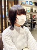 ショートウルフカットネオウルフカット顔まわりレイヤーカット