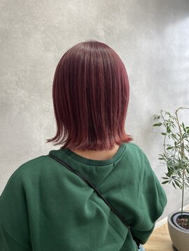 グローバルヘアー バランス(global hair BALANCE) 10代20代 ピンクカラー/ブリーチ/ダブルカラー