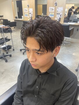 ニアウ 伊勢崎連取店(Niau) メンズマッシュニュアンスパーマ