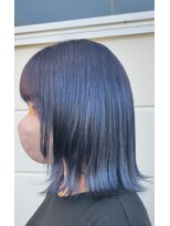 アットグレイス(@grace)&nbsp;ダブルカラー×ネイビーライラック