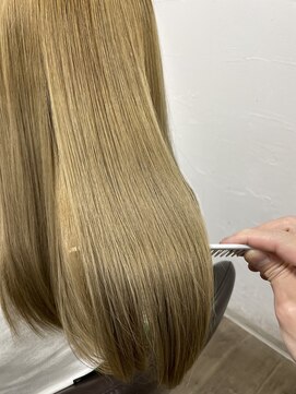 美容室 カノン(Kanon) ハイトーン縮毛矯正