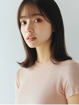 シュシュ 宜野湾店(chou chou)&nbsp;デザインカラー/レイヤーカット/ウェットヘア/オリーブベージュ