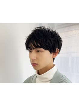 《メンズカット\4,500～》ご自宅でのスタイリングも簡単な好印象styleに☆《新越谷駅/徒歩2分》