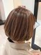 マアム ジー 経堂店(ma'am Zee)の写真/【気になる白髪も自然にカバー◎】肌の色や髪質を見極め、今までにない艶感となめらかな質感を実現ー＊