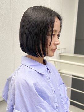 ネウィ ジャム 町田(newi JAM) 大人かわいいエギョモリ ミルクティーブラウン ひし形シルエット