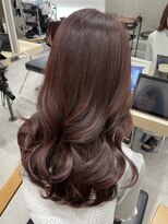 ソヨン 金山店(SOYON)&nbsp;韓国風/小顔/レイヤーカット/透明感カラー/暖色/ピンク系カラー