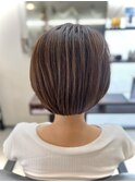 美ラインショート×上質白髪染め