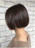 黒髪ショートボブミニボブ前下がりショートボブ黒髪ショートボブ