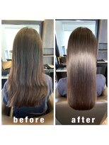 アールサロンプラスキャスパ 自由が丘(Rrsalon+CASPA)&nbsp;《髪質改善》R.HASエクソソーム水素トリートメント＋カラー