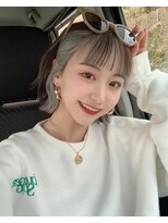 ロンド ジュルード 名古屋(Lond jeloud)&nbsp;ショート ボブ インナーカラー 韓国風41123