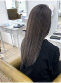 艶サラブラウン【山口市美容室】【山口市髪質改善】