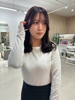 ミリ 奈良店(mm)&nbsp;レッドブラウン/暖色カラー/近鉄奈良/学生/髪質改善/ピンク