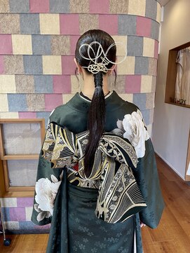 ツムギ(tsumugi HAIR DESIGN) kitsuke /Hair styling