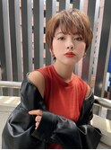 ♪ミニウルフレイヤーカット顔周り前髪韓国ショートボブ/池袋