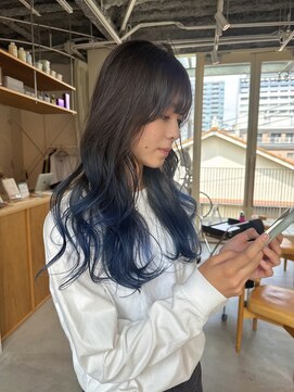 エルム 原宿 表参道(yelm) ブリーチ1回で出来るグラデーションカラー