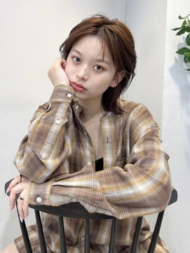 レトン 銀座(leton) レイヤーボブ/ショートカット/ブリーなしダブルカラー/銀座