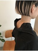 ショートボブ×ブリーチを使ったハイライトカラー☆ショートボブ