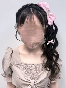 アールエーサロンモノクロ 秋葉原(RA SALON モノクロ) あみかちゅサイドポニー