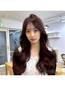 メラク(Merak) 大人かわいい韓国ウェーブロング