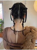 ヘアアレンジ/お呼ばれヘア