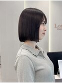 ◯ オリーブグレー/韓国/レイヤーカット/髪質改善/縮毛矯正/札幌