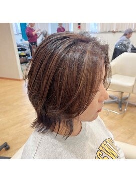 テーラヘアー 公津の杜店(TELA HAIR) 白髪ぼかしハイライト