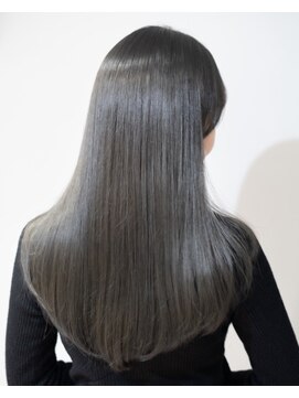 アリー 原宿 表参道(ALLY) ALLY宍戸　髪質改善×ブリーチなしカラーで叶うグレージュ