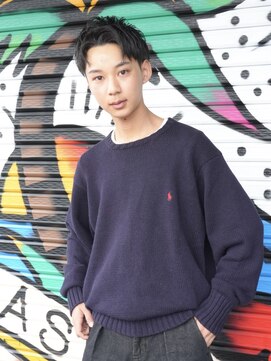 メンズナチュラル清潔感ショート/顔そり