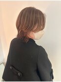 ナチュラルハイライト/上品ハイライトカラー/ベージュカラー