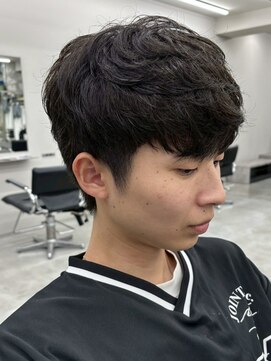 ウェイビーエフティフィフス 横浜西口(WAVEY ft.fifth) 横浜シャドウパーマ緩めスパイラルパーマッシュ強め緩めウルフ