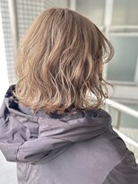 ロジェ(loje)&nbsp;20代30代40代 ミディアムボブパーマ/イメチェン/ベージュカラー