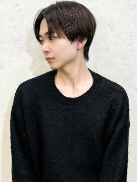 セルカ 高田馬場(CERCA) 小川/メンズセンターパート韓国ヘア/セルカ高田馬場