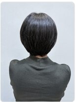 ブロッサム 東久留米店(Blossom)&nbsp;丸み大人ショートボブ×絶壁解消◎前髪あり