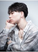韓流コンマフェザーショート