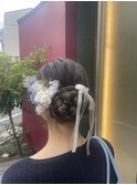 アップヘア/錦糸町ヘアメイク/ayaka