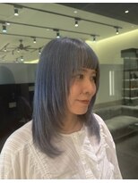 オーク 戸塚(OAK) 顔周りレイヤー/ブルーカラー