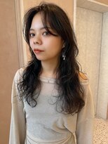 オン キャナルシティ博多前店(on) 【晴音】ロングウルフ/くせ毛ウルフ/20代