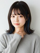 エレナ 那覇 新都心(Helena)&nbsp;くびれミディ/外ハネミディアム/インナーカラー