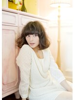 ロンド 銀座(Lond)&nbsp;【Lond】春ふわフェミニンウエーブミディアム