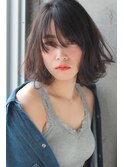 ミディアムボブ×外国人風ボブ×タンバルモリ